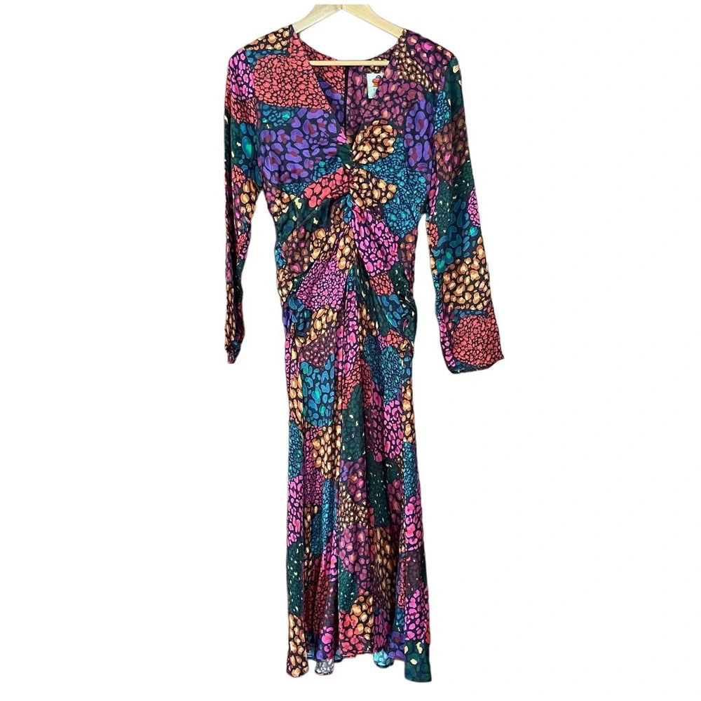 FARM Rio Multicolor Midi Dress - Picture 3 of 13